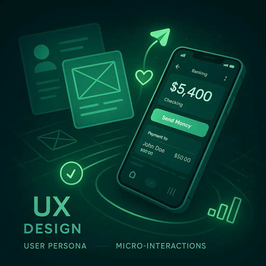 Mobile banking app prototype